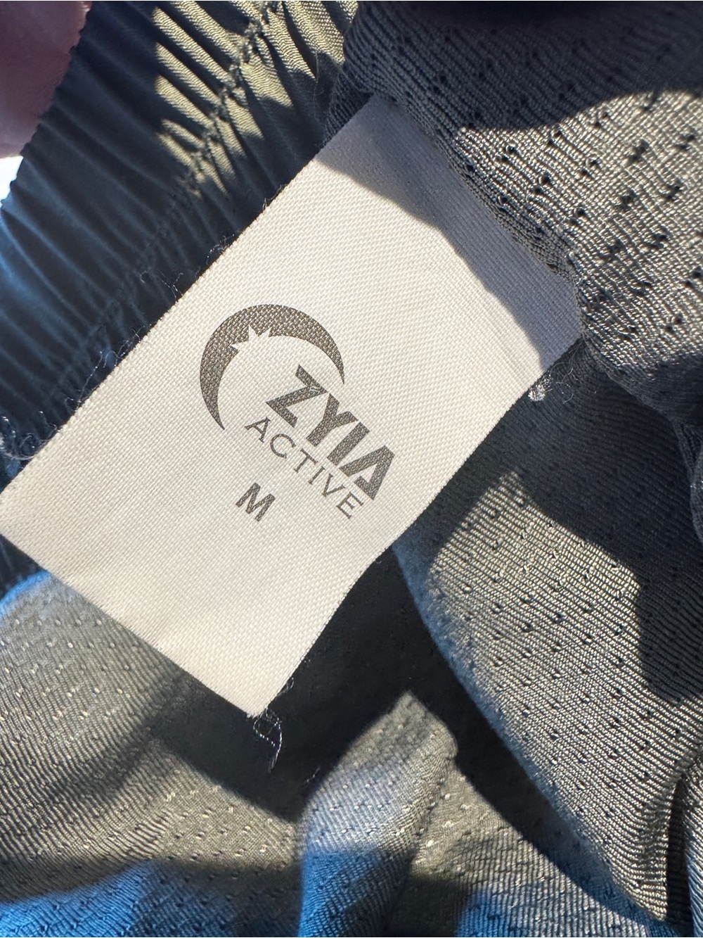 ZYIA Olive Athletic Drawstring Shorts - Picture 2 of 3